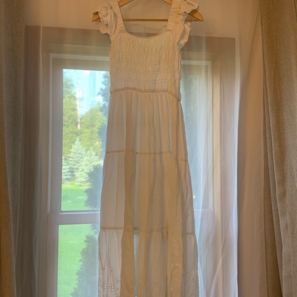 Blu Pepper White Dress
